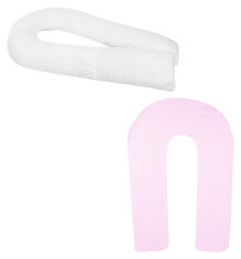 Комплект Smart-textile Чудо-лайт подушка/наволочка 2 предмета длина по краю 350 см, цвет: розовый 8305501