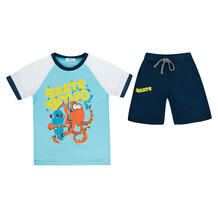 Комплект футболка/шорты Takro, цвет: голубой 10578488