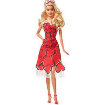 Коллекционная кукла Barbie в красном платье Mattel 10525153