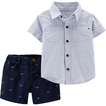 Комплект: рубашка и шорты carter’s для мальчика Carter`s 11504768