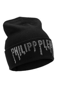 Шерстяная шапка с отделкой стразами PHILIPP PLEIN 6208208