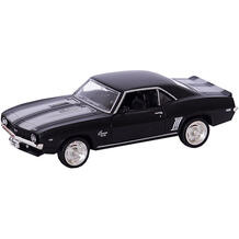 Металлическая машинка "Chevrolet Camaro 1969" 1:32, серый матовый RMZ City 7322656