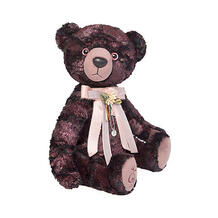 Мягкая игрушка Медведь БернАрт, бордовый, 30 см Budi Basa 11371192