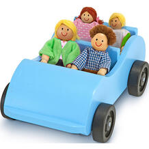 Машина и кукольная семья Melissa & Doug 11154357