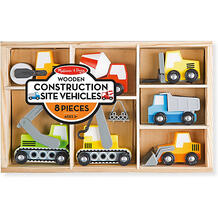 Набор строительных машин "Деревянные игрушки" Melissa & Doug 11154505