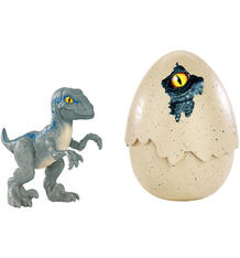 Фигурка Jurassic World Динозавр в яйце Velociraptor blue 10012584