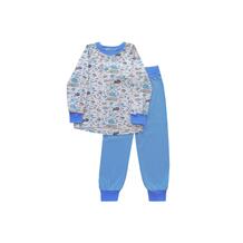Пижама джемпер/брюки Котмаркот, цвет: голубой 10593407