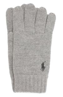 Шерстяные перчатки Polo Ralph Lauren 5552805