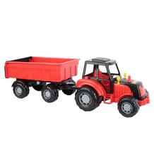 Трактор Полесье Мастер с прицепом №1 (красный) 44 x 14 x 14 см 5339749