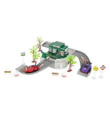 Игровой набор S+S Toys Парковка и автомойка красная и фиолетовая 5873767