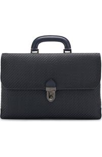 Кожаный портфель с клапаном Ermenegildo Zegna 5462407