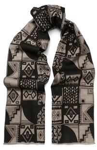 Шелковый шарф с необработанным краем Kiton 5497190