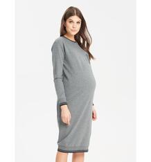 Платье для беременных Буду Мамой, цвет: серый 10497797