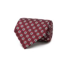Шелковый галстук с узором Ermenegildo Zegna 4991874