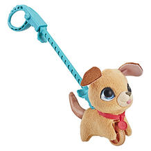 Мягкая игрушка FurReal Friends "Маленький питомец на поводке" Бежевая собака Hasbro 11162224