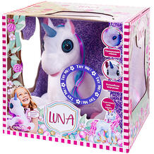 Интерактивная игрушка Единорог Luna, свет и звук Dimian 10309047