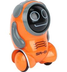 Интерактивный робот Silverlit Покибот оранжевый 8 см 7143817