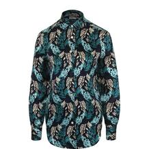 Шелковая блуза с принтом Kiton 4619411