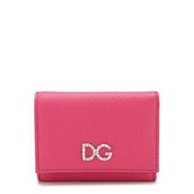 Кожаный кошелек на кнопке Dolce&Gabbana 3938304