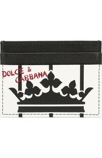 Кожаный футляр для кредитных карт Dolce&Gabbana 3833052
