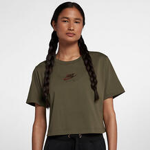 Женская футболка с коротким рукавом Nike Sportswear Air Cropped 883418389062