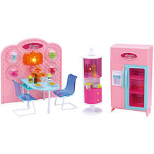 Набор мебели для кукол "Уютное кафе", DollyToy 5581267