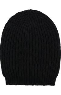 Шелковая шапка фактурной вязки Rick Owens 2980396
