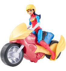 Игровой набор DC Super Hero Girls Чудо-женщина с мотоциклом 15 см 8325913