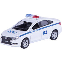 Машинка Lada Vesta Полиция ДПС, 1:34-39 Welly 7505619