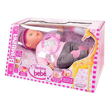 Кукла "Bambina Bebe" с живой мимикой и звуковыми эффектами, 40 см ABtoys 10809669