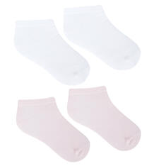 Носки 2 пары Эвантюэль Спорт, цвет: белый/розовый 8804155