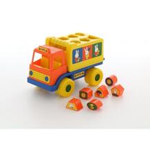 Развивающая игрушка Миффи Грузовичок логический № 2 с 6 кубиками 7306843