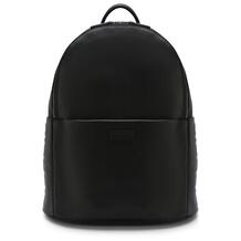 Однотонный кожаный рюкзак Giorgio Armani 3048135
