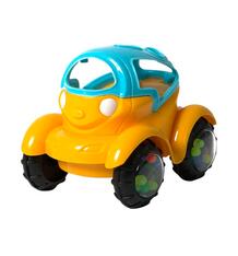 Машинка-неразбивайка Baby Trend сине-желтая 11 см 5829691
