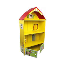 Кукольный домик из дерева "Моя большая ферма" с загоном для лошадей, Kids4kids 6844328