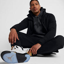 Мужская худи с полноразмерной молнией Jordan Sportswear Wings Fleece Nike 