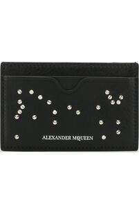 Кожаный футляр для кредитных карт Alexander McQueen 2619024