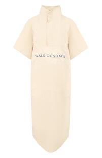 Платье-миди с логотипом бренда с коротким рукавом WALK OF SHAME 2607745