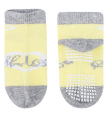 Носки Зайка Моя, цвет: желтый/серый 10389041