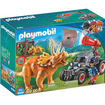 Конструктор Playmobil Вражеский квадроцикл с трицератопсом, 7 деталей PLAYMOBIL® 7190457