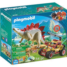 Конструктор Playmobil Исследовательский транспорт со стегозавром, 7 деталей 7190463