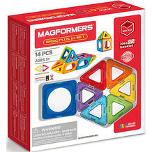 Магнитный конструктор Basic Plus 14 set Magformers 9478758