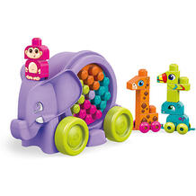 Конструктор Mega Bloks "Неуклюжий слон", фиолетовый Mattel 7014842