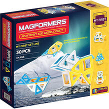 Магнитный конструктор Ice World, 30 деталей, Magformers 4310806