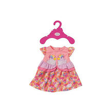 Платье для куклы BABY born, в цветочек Zapf Creation 8596884