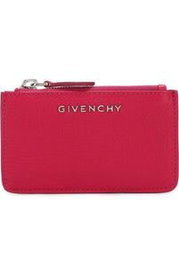 Кожаный футляр для кредитных карт с логотипом бренда Givenchy 2557144