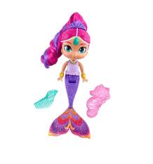Кукла Shimmer&Shine Радужная русалочка розовые волосы, фиолетовый хвост 23 см 8156755