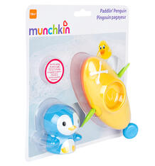 Игрушка для ванной Munchkin Пингвин в лодке 6329437