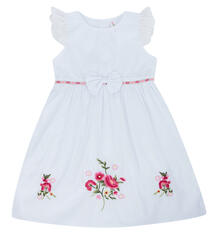 Платье Малинка, цвет: белый 10323713