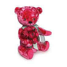 Мягкая игрушка Медведь БернАрт, розовый, 30 см Budi Basa 9396371